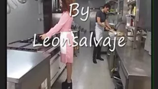 Anale cazzo dopo estenuante moglie in mutandine allenamento.